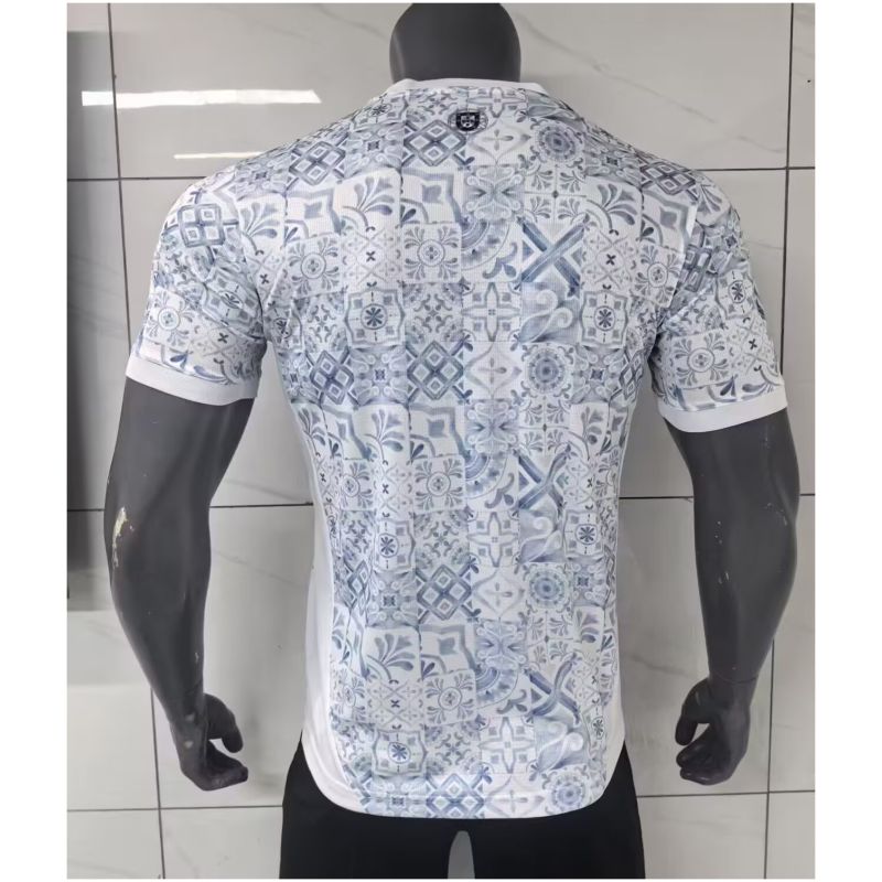Mens Portugal Special Edition White – Grey Jersey 2025