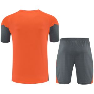 Mens Bayern Munich Short Training Suit Orange 2025/26