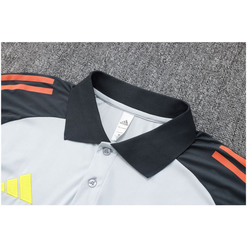 Mens Benfica Polo Shirt Grey 2025/26