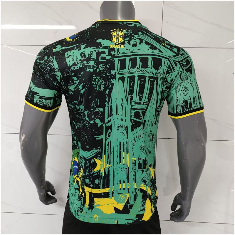 Mens Brazil Special Edition Green Jersey 2025