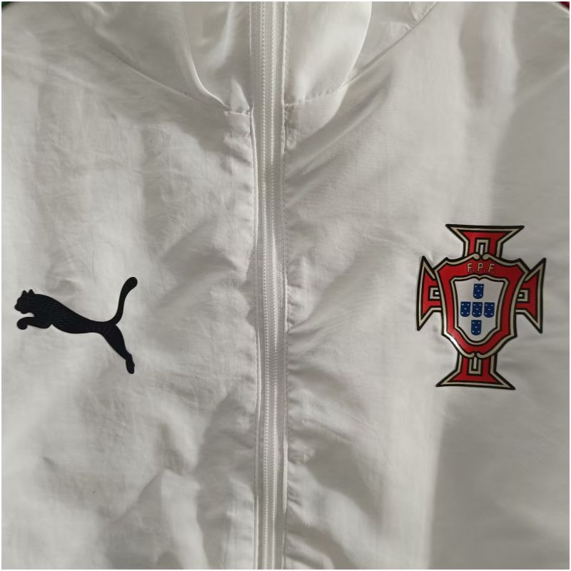 Mens Portugal All Weather Windrunner Jacket White 2025