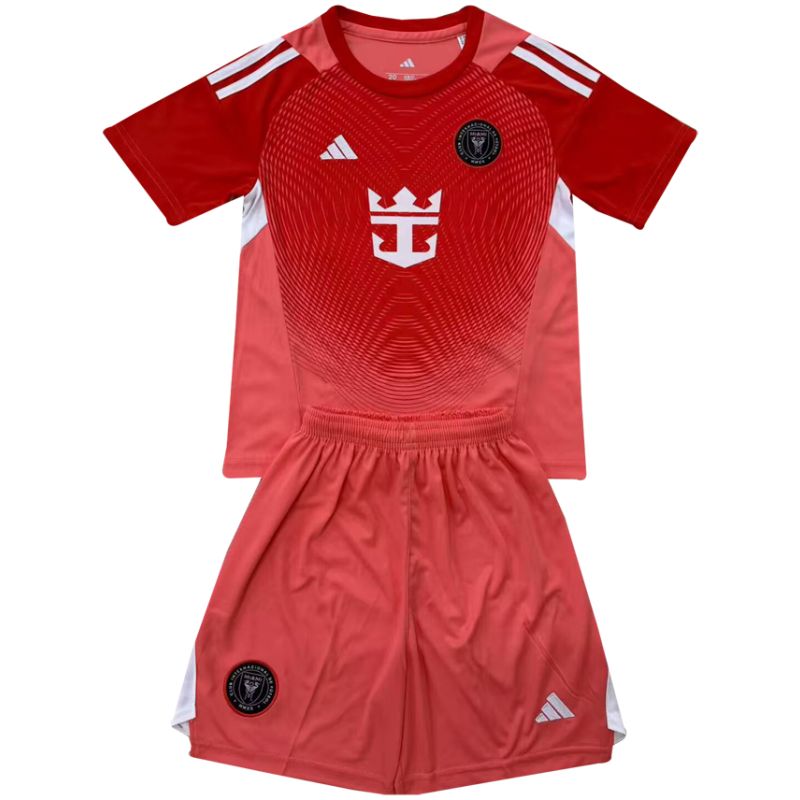 Kids Inter Miami C.F. Goalkeeper Orange Jersey 2025/26