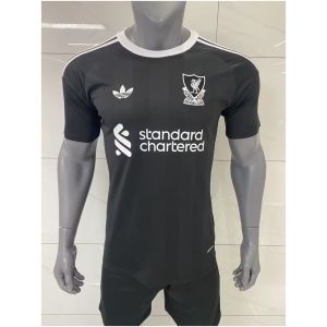 Mens Liverpool Goalkeeper Black Jersey 2025/26