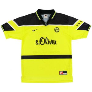 Mens Borussia Dortmund Retro Home Jersey 1997