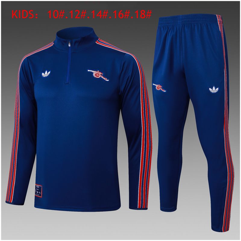 Kids Arsenal Training Suit Blue 2025/26