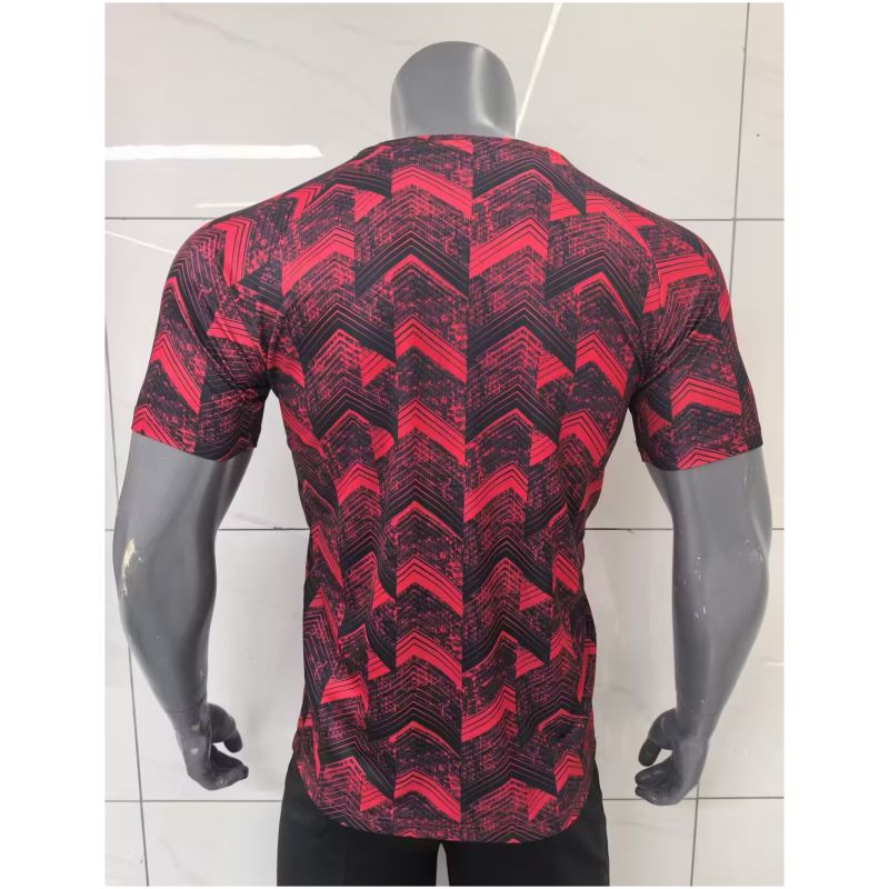 Mens RB Leipzig Short Training Red Jersey 2025/26