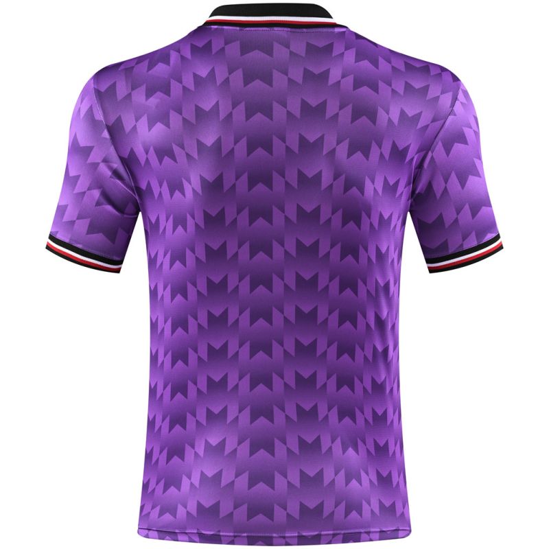Mens Manchester United Polo Shirt Purple 2025/26