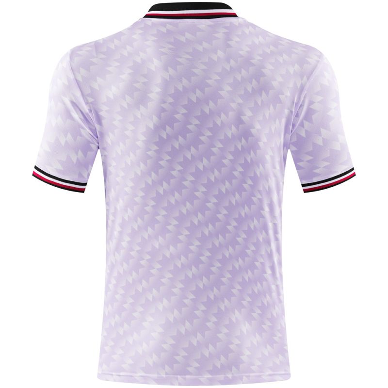 Mens Manchester United Polo Shirt White 2025/26
