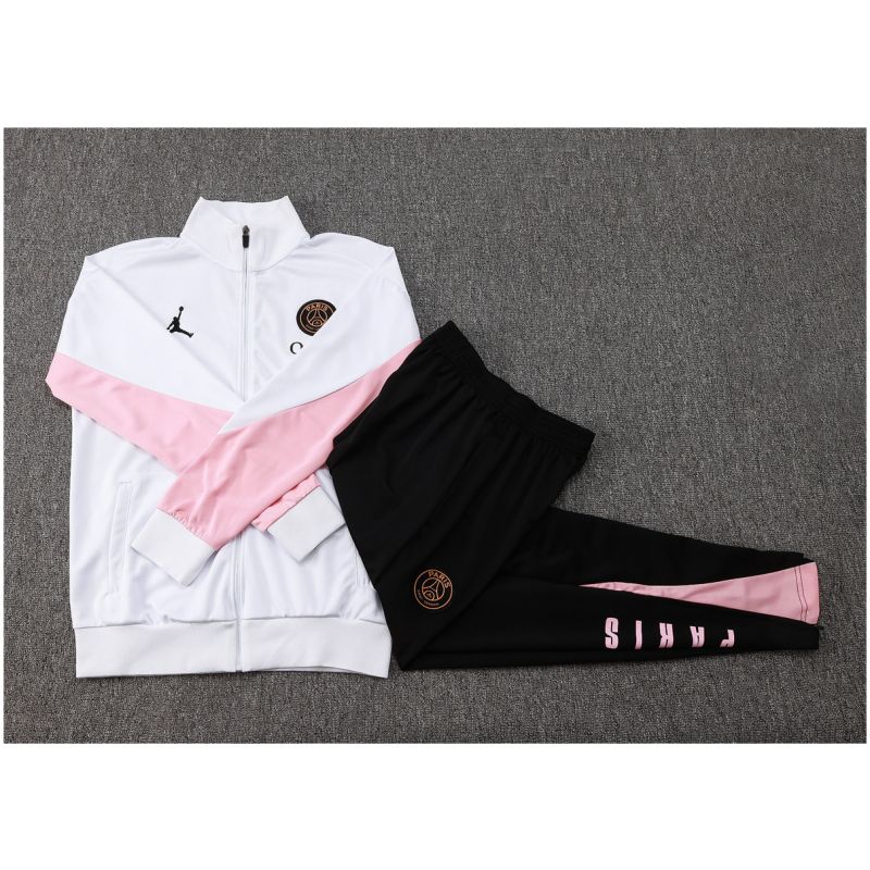 Kids PSG x Jordan Jacket + Pants Training Suit White 2025/26