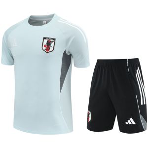 Mens Japan Short Training Suit Light Grey 2025