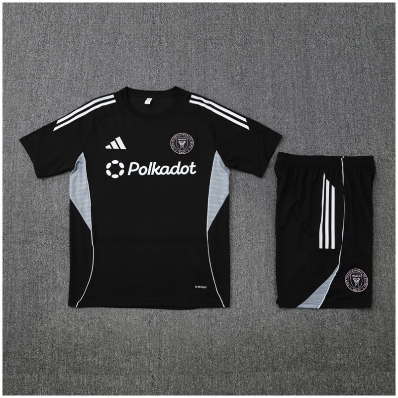 Kids Inter Miami C.F. Short Training Suit Black 2025/26