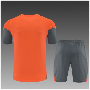 Kids Bayern Munich Short Training Suit Orange 2025/26