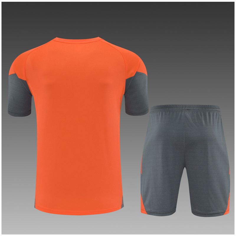Kids Bayern Munich Short Training Suit Orange 2025/26