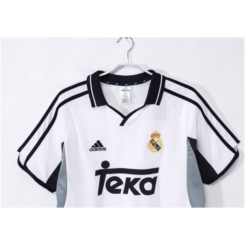 Mens Real Madrid Retro Home Jersey 2000/01
