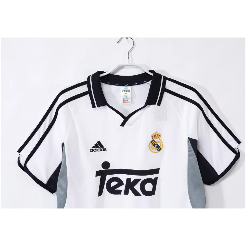Mens Real Madrid Retro Home Jersey 2000/01