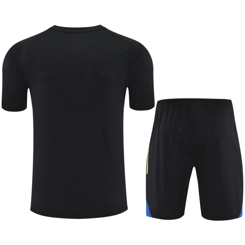 Mens Manchester United Short Training Suit Black 2025/26