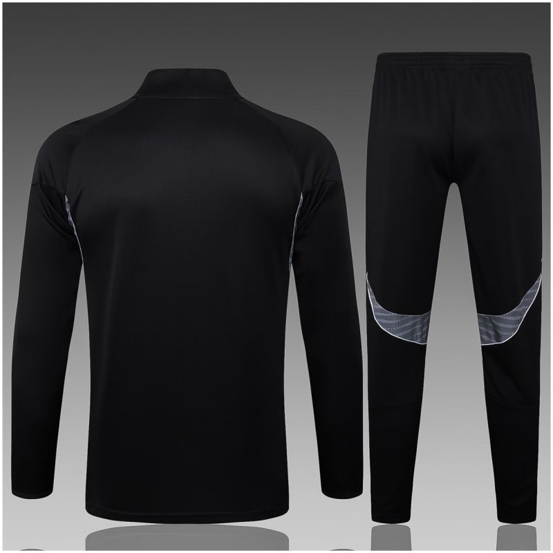 Kids Real Madrid Training Suit Black 2025/26