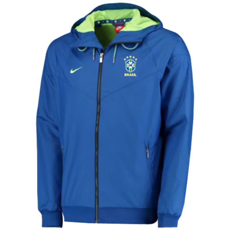 Mens Brazil All Weather Windrunner Jacket Blue 2025