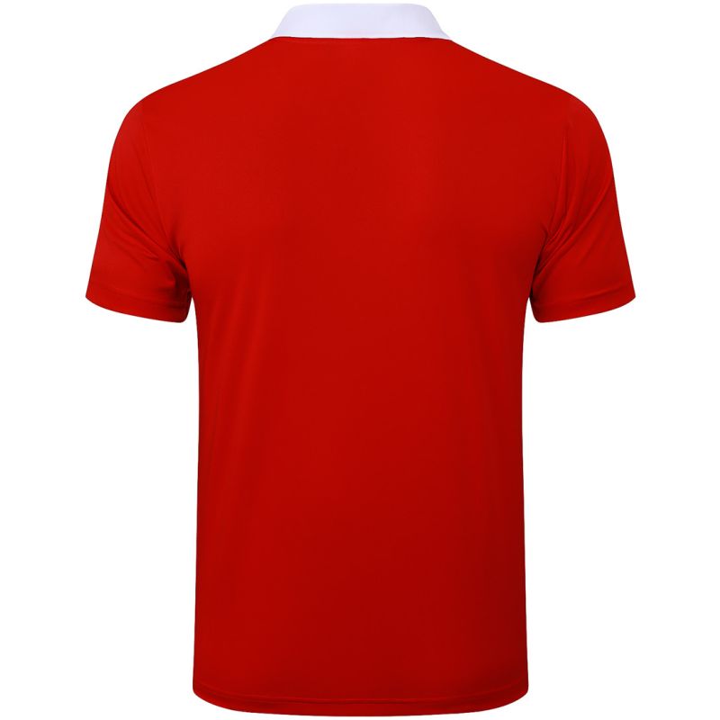 Mens PSG x Jordan Polo Shirt Red 2025/26