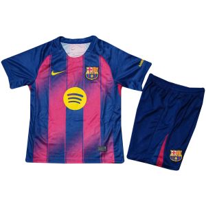 Kids Barcelona Home Jersey 2025/26