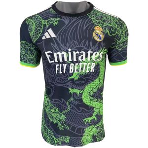 Mens Real Madrid Special Edition Green Dragon Jersey 2025/26