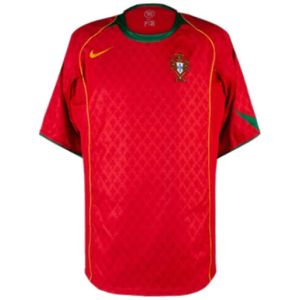 Mens Portugal Retro Home Jersey 2004