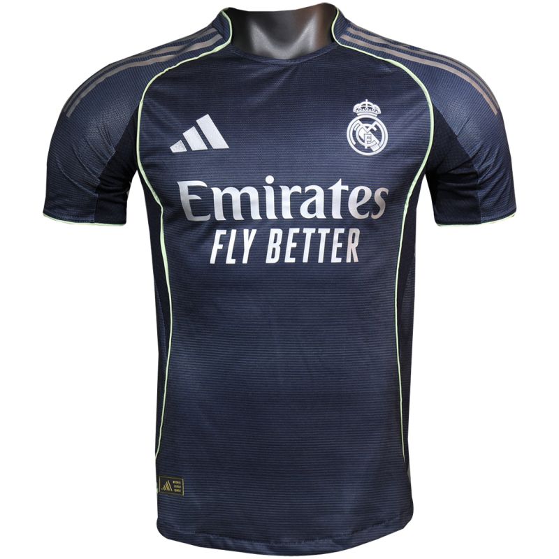 Mens Real Madrid Away Authentic Jersey 2025/26 – Match