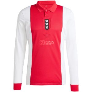 Mens Ajax 125th Anniversary Red Jersey Long Sleeve