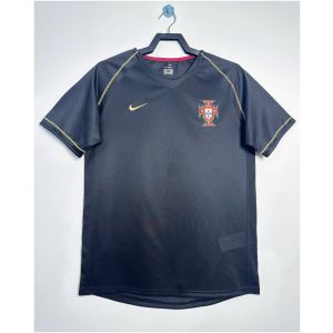 Mens Portugal Retro Away Jersey 2006