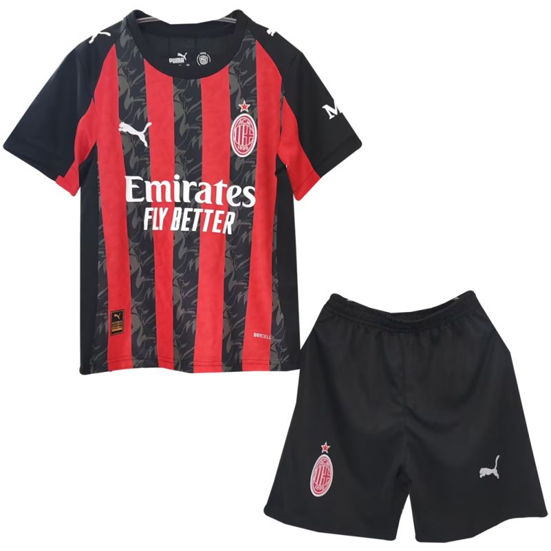 Kids AC Milan Home Jersey 2025/26