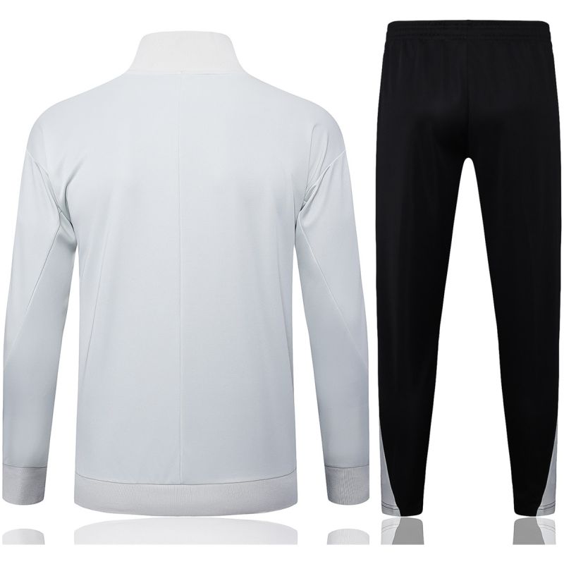 Mens Liverpool Jacket + Pants Training Suit Light Grey 2025/26