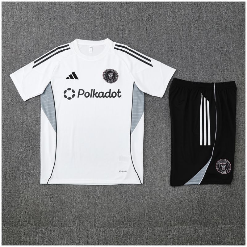 Kids Inter Miami C.F. Short Training Suit White 2025/26