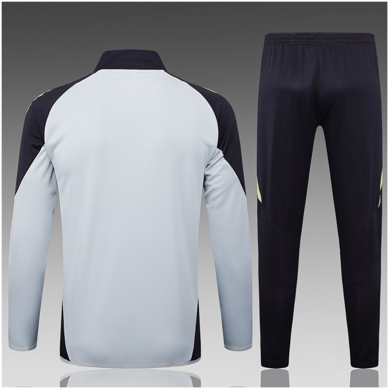 Kids Juventus Jacket + Pants Training Suit Grey 2025/26