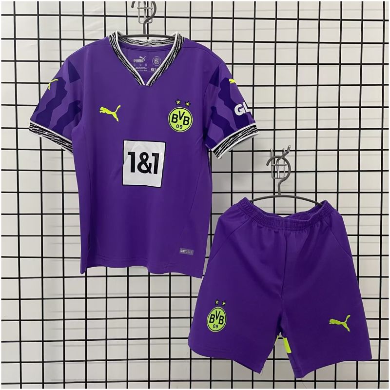 Kids Borussia Dortmund Special Edition Purple Jersey 2024/25