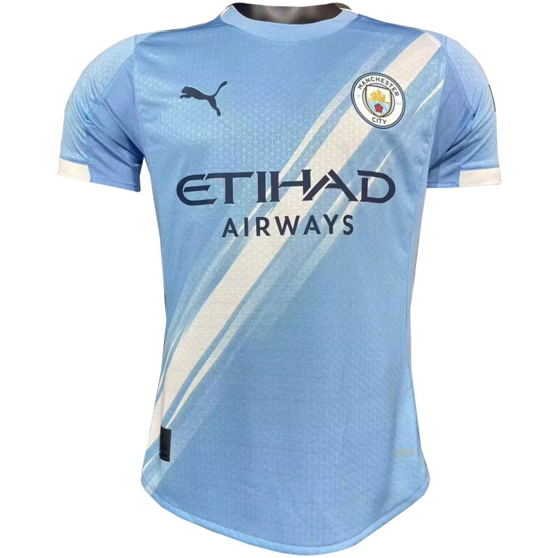 Mens Manchester City Home Authentic Jersey 2025/26 – Match