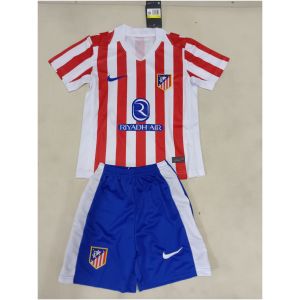 Kids Atletico Madrid Home Jersey 2025/26