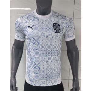 Mens Portugal Special Edition White – Grey Jersey 2025