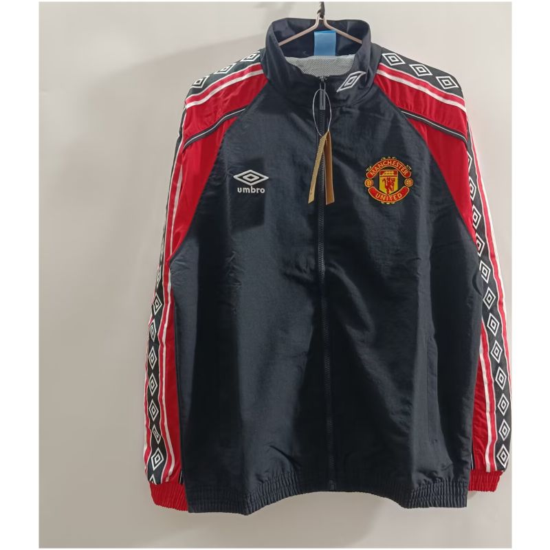 Mens Manchester United All Weather Windrunner Jacket Black Classic