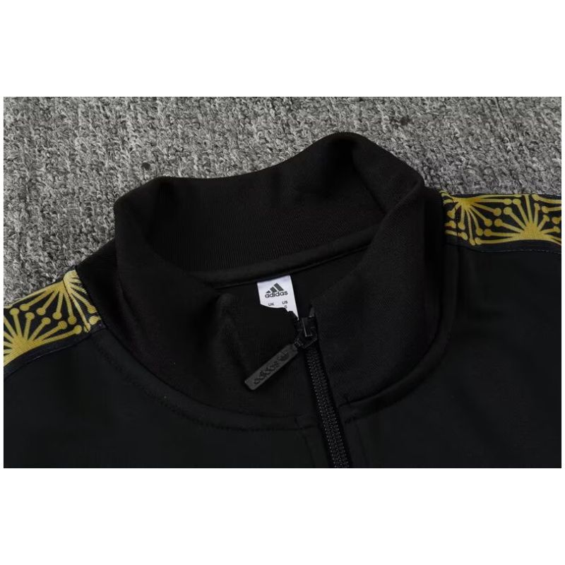 Mens Mexico Jacket + Pants Training Suit Black 2025