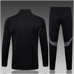 Kids Real Madrid Jacket + Pants Training Suit Black 2025/26