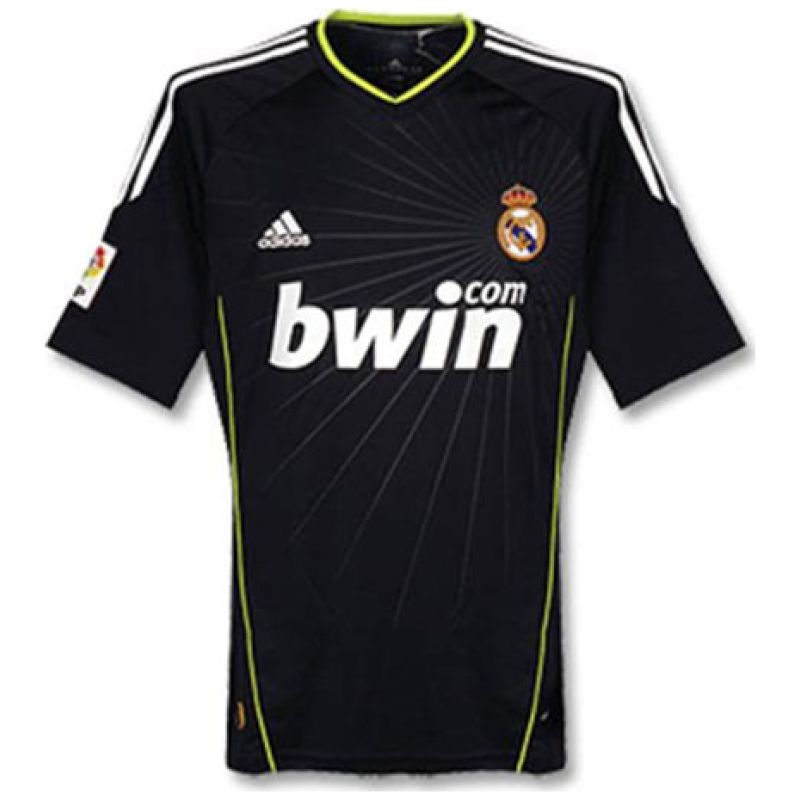Mens Real Madrid Retro Away Jersey 2010/11