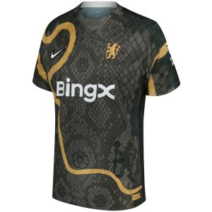 Mens Chelsea Year of the Snake Special Edition Grey Jersey 2025/26
