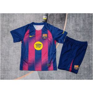 Kids Barcelona Home Jersey 2025/26