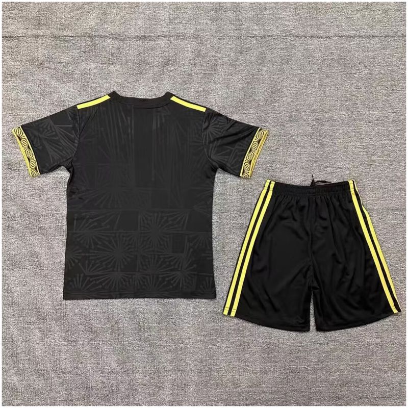 Kids Mexico Gold Cup Black Jersey 2025
