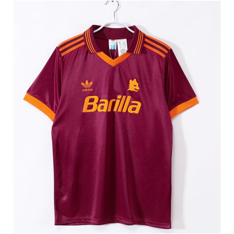 Mens Roma Retro Home Jersey 1992/94