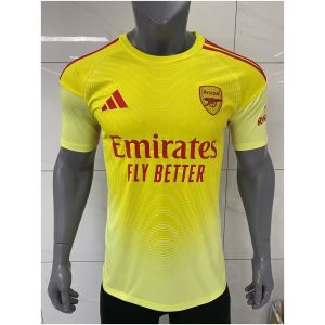 Mens Arsenal Goalkeeper Yellow Jersey 2025/26