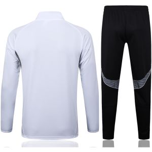 Mens Real Madrid Jacket + Pants Training Suit White 2025/26