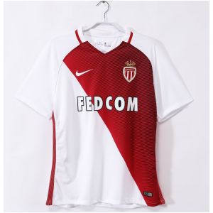 Mens AS Monaco Retro Home Jersey 2016/17