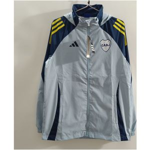 Mens Boca Juniors All Weather Windrunner Jacket Grey 2025/26