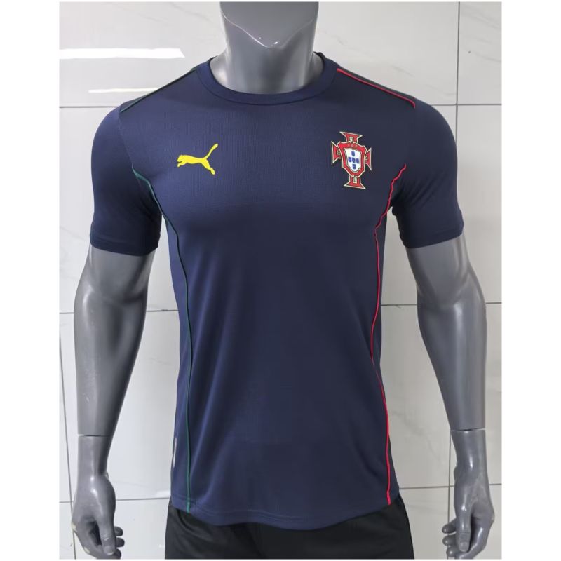 Mens Portugal Short Training Royal Jersey 2025